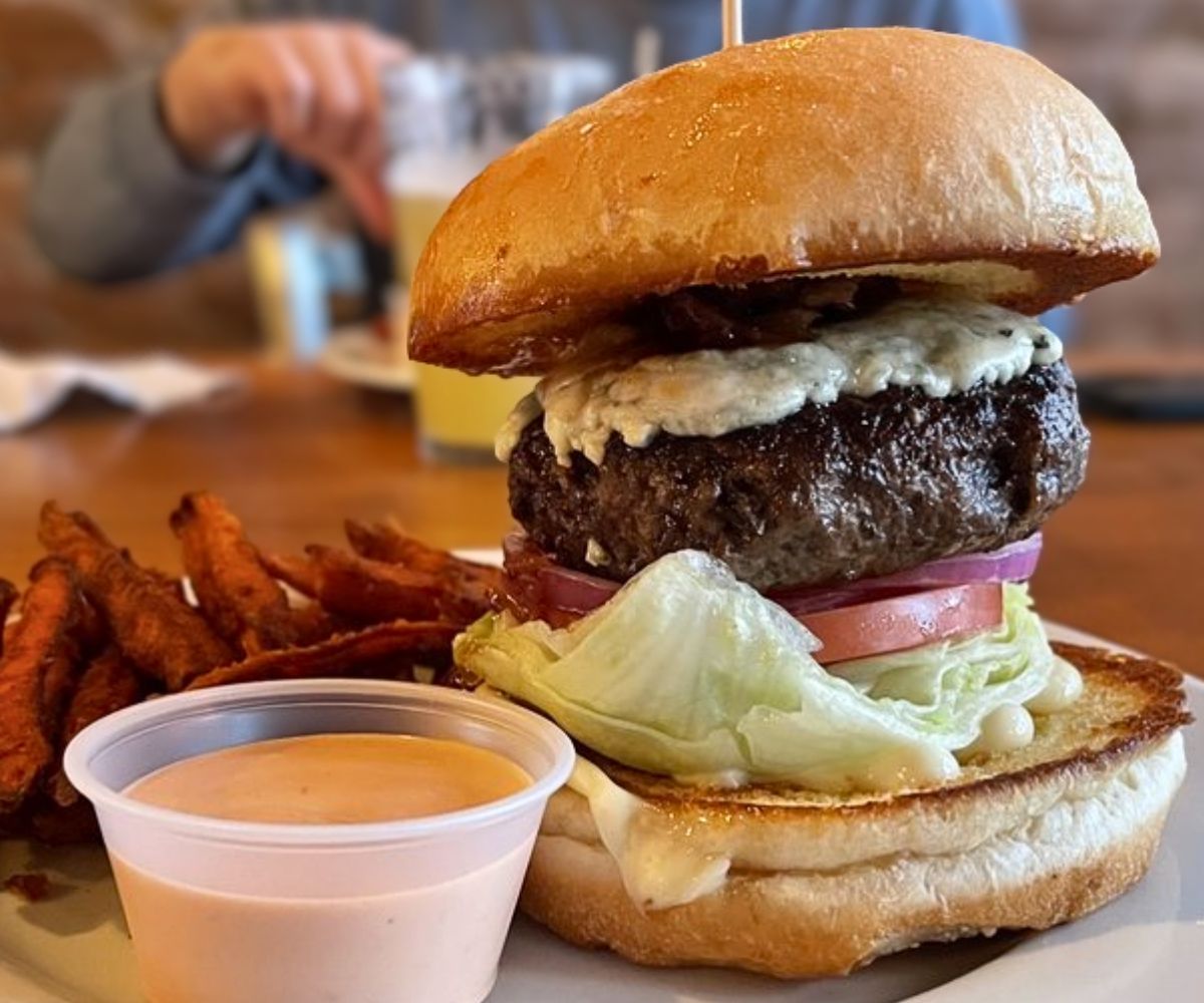 Prohibition Burger at Warrens Craft Burger in Ogden, Utah