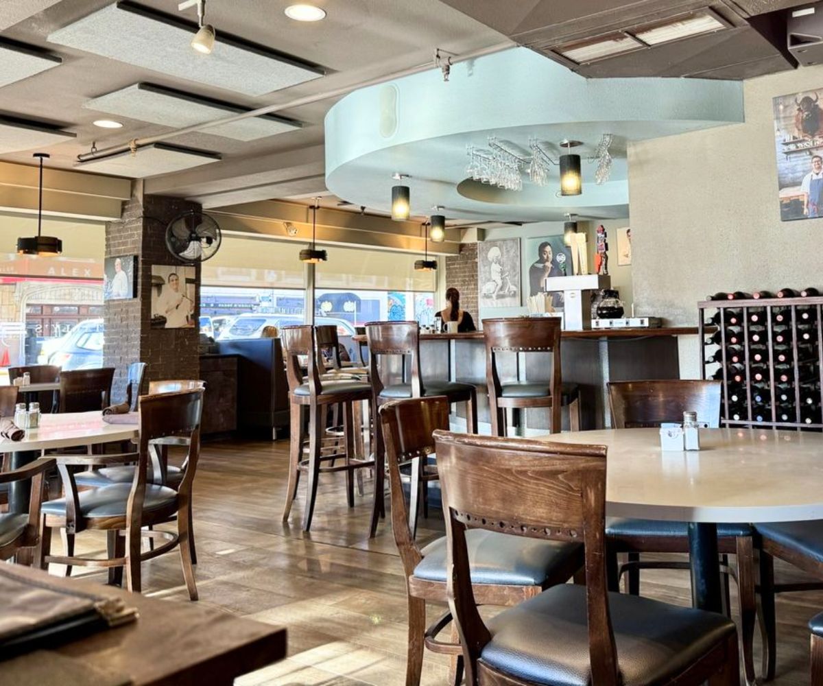 interior of Tally's Silver Spoon in Rapid City, SD