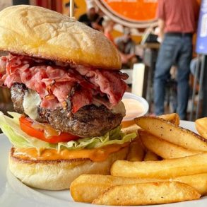 Pastrami Burger at Warrens Craft Burger in Ogden, Utah