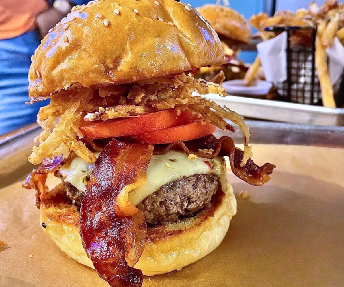 The Hudson at Windy City Burgers in Greenville, South Carolina