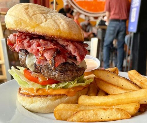 Pastrami Burger at Warrens Craft Burger in Ogden, Utah