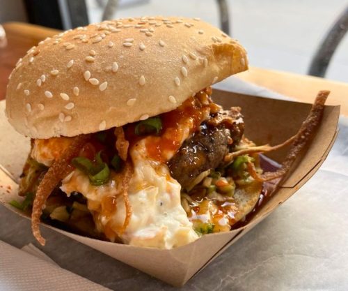 3 Happiness Burger at Block 16 in Omaha, NE