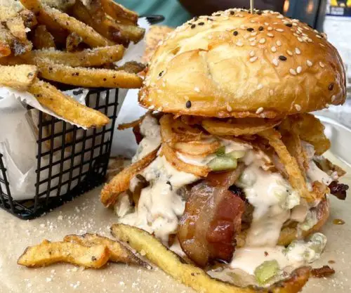 The Ravenswood at Windy City Burgers in Greenville, South Carolina