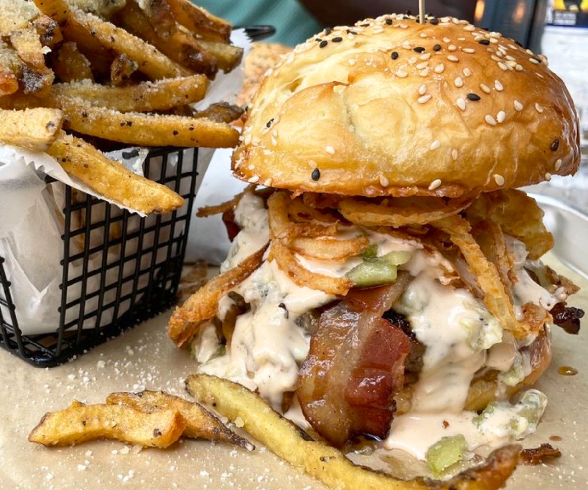 The Ravenswood at Windy City Burgers in Greenville, South Carolina