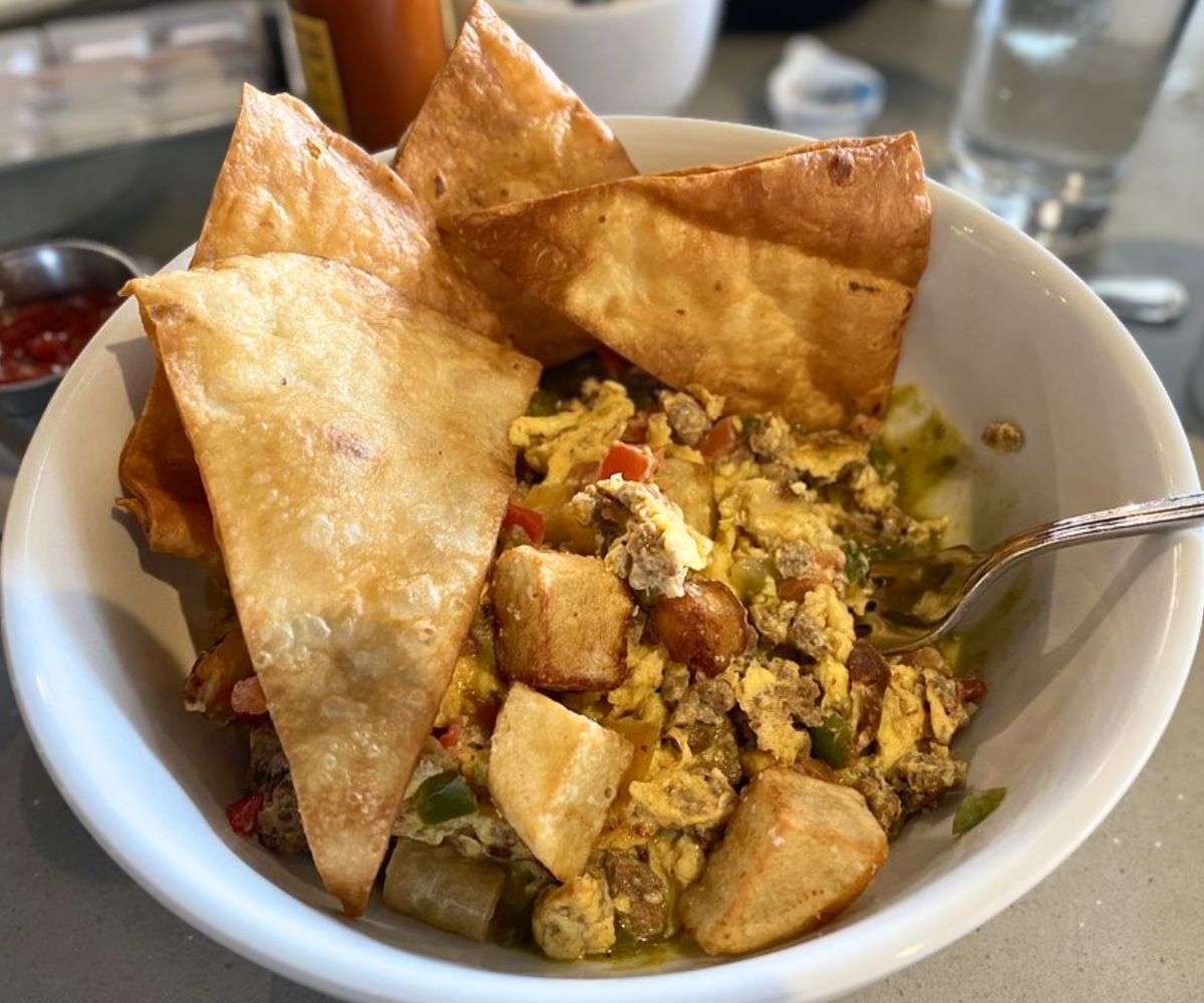 Migas at Tally's Silver Spoon in Rapid City, SD