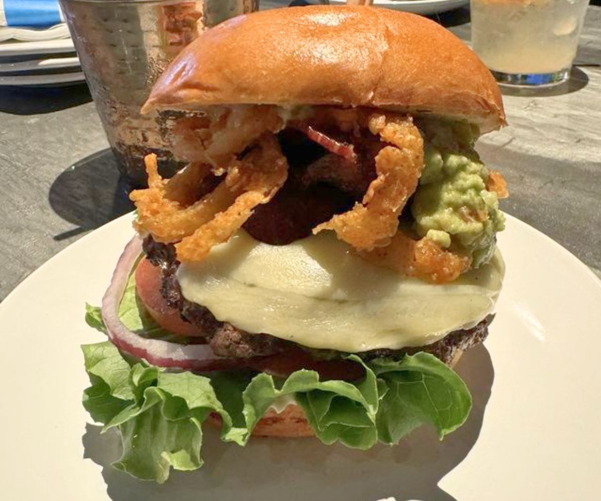 Guaca Bacon Burger at Colton's Social House in Clovis, California