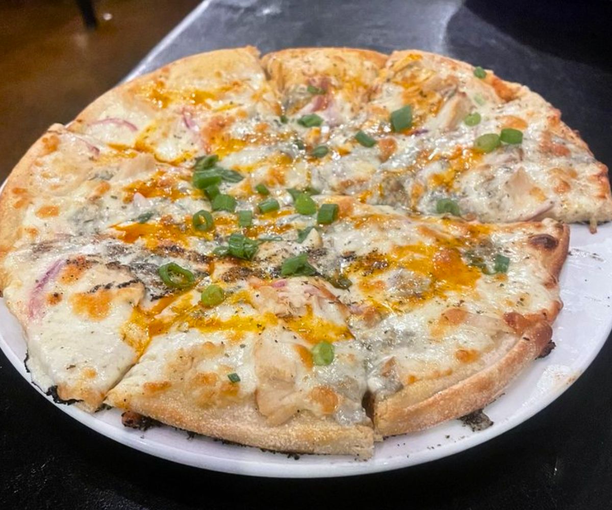 Buffalo Chicken Pizza at Picasso Bistro & Pizzeria in Jackson, TN