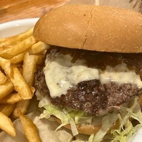 Big Grass Burger at District Burger in Broken Arrow, Oklahoma