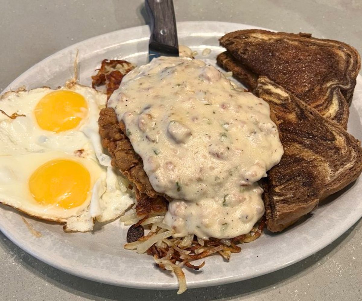 Chicken Fried Steak at Tally's Silver Spoon in Rapid City, South Dakota