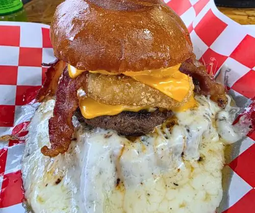 Big Burger at Big Sky Burger in Lakewood, CO