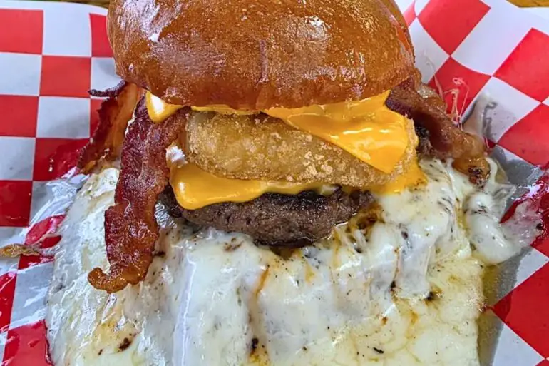 Big Burger at Big Sky Burger in Lakewood, CO