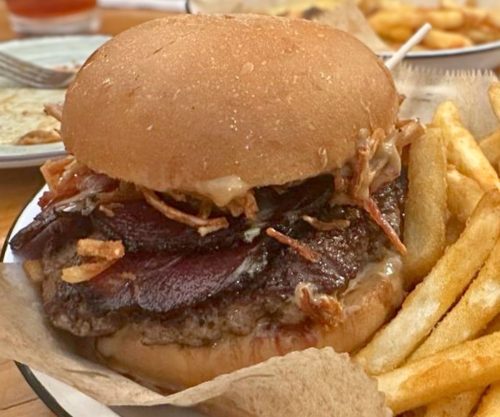 Klecka Burger at District Burger in Broken Arrow, Oklahoma