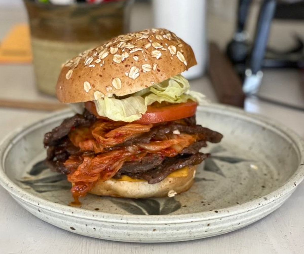 Kimchi Burger at Big Sky Burger in Lakewood, CO