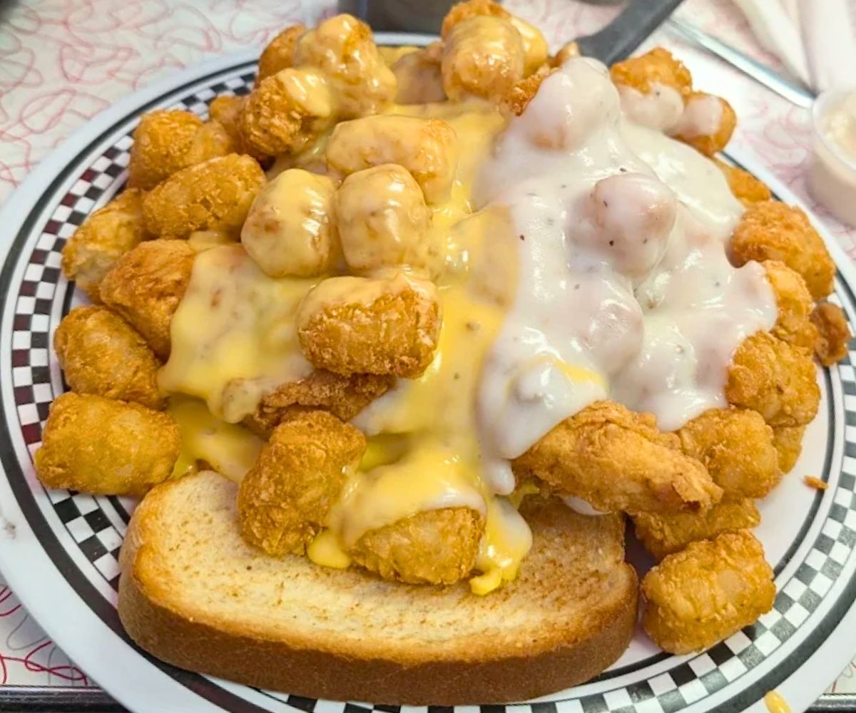 Breakfast Horseshoe at Charlie Parker's in Springfield, Illinois