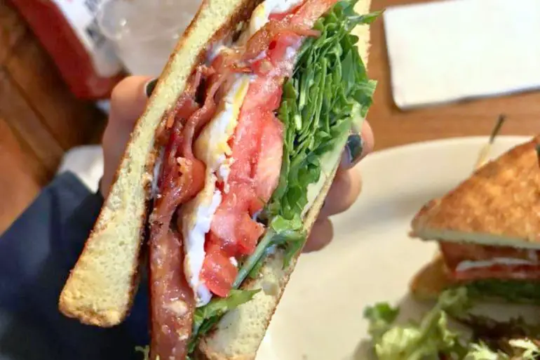 Breakfast BLT at Iron Gate Cafe in Albany, NY