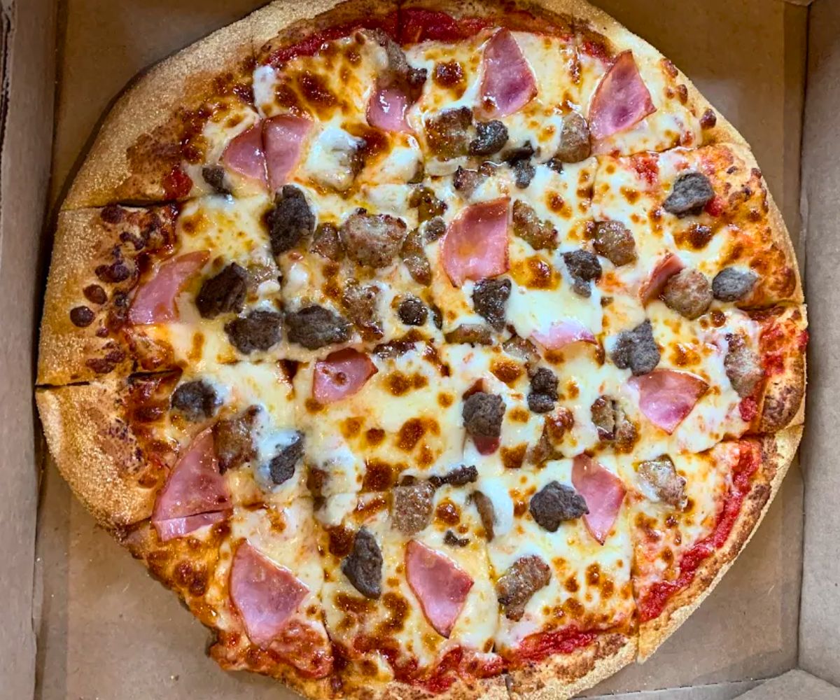 pizza at Pauly's Pizzeria & Sub in Rapid City, SD