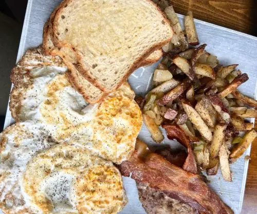 Farmers Breakfast at Butter It Up in Huntington, West Virginia