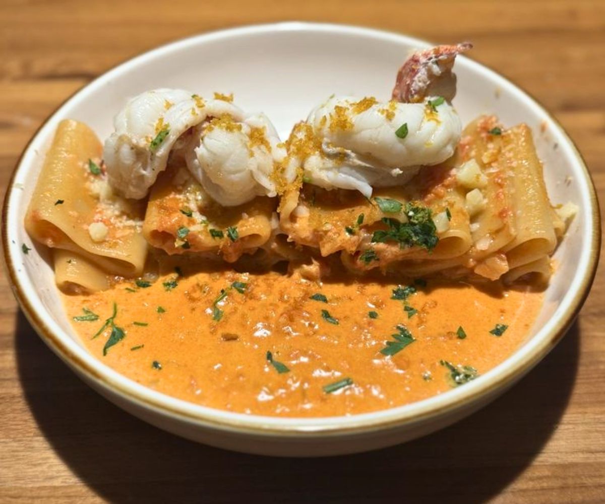 Lobster Paccheri at Anima Cucina in Bismarck, North Dakota