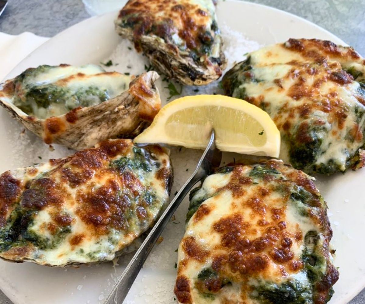Antoine's Stuffed Oysters Rock at Boatyard Bar & Grill in Annapolis, Maryland