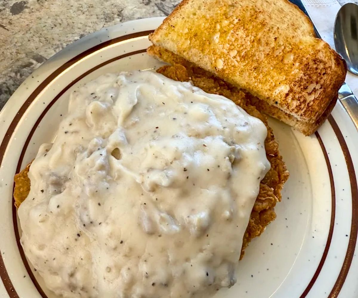 Country Fried Steak at The Shack on Broadway in Fargo, North Dakota