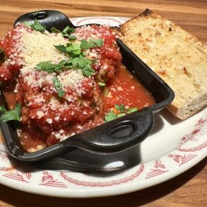 Meatballs at Anima Cucina in Bismarck, ND