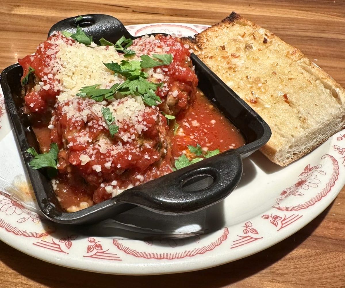 Meatballs at Anima Cucina in Bismarck, ND