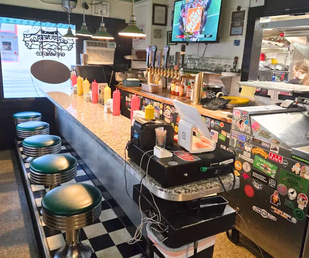 interior of Beefy's in Reno, Nevada