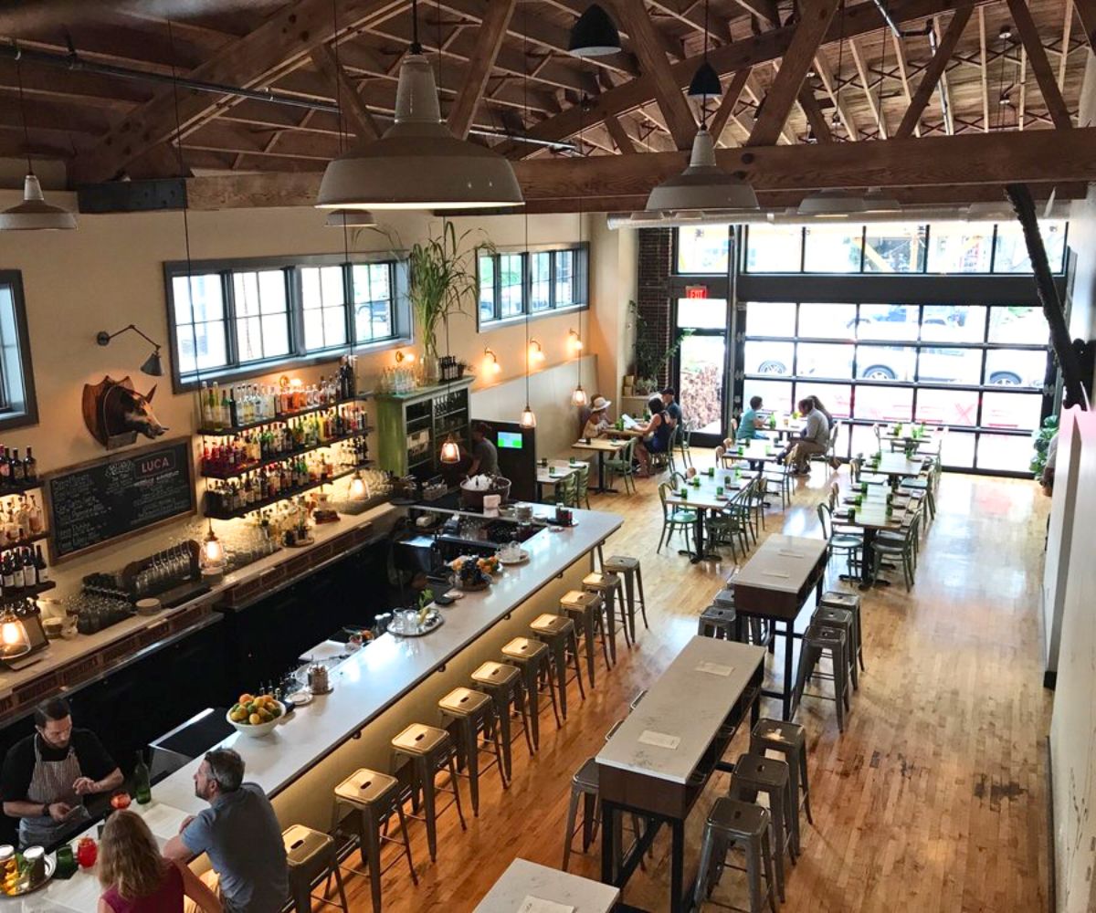 interior of LUCA at Lancaster, Pennsylvania