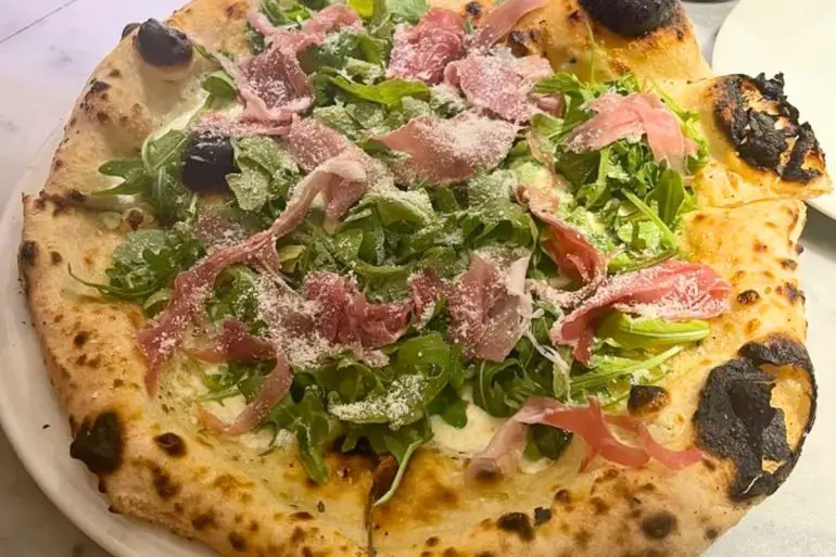 Bianca Pizza at Pizzeria Verità in Burlington, VT