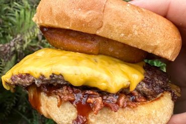 Rodeo Burger at The Rolling Stoves in Farmington, Michigan