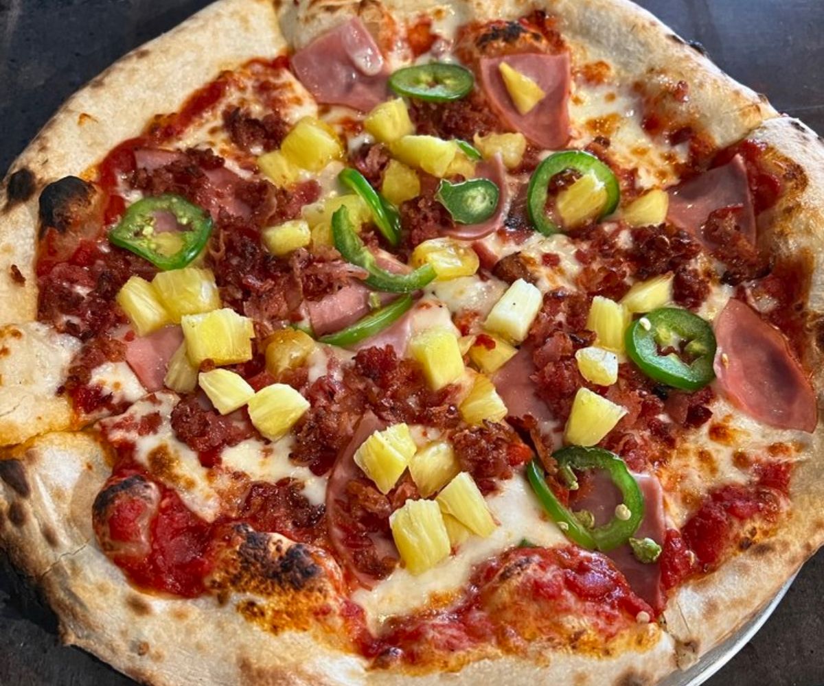 The Spicy Islander at The Hungry Robot in Fairbanks, Alaska