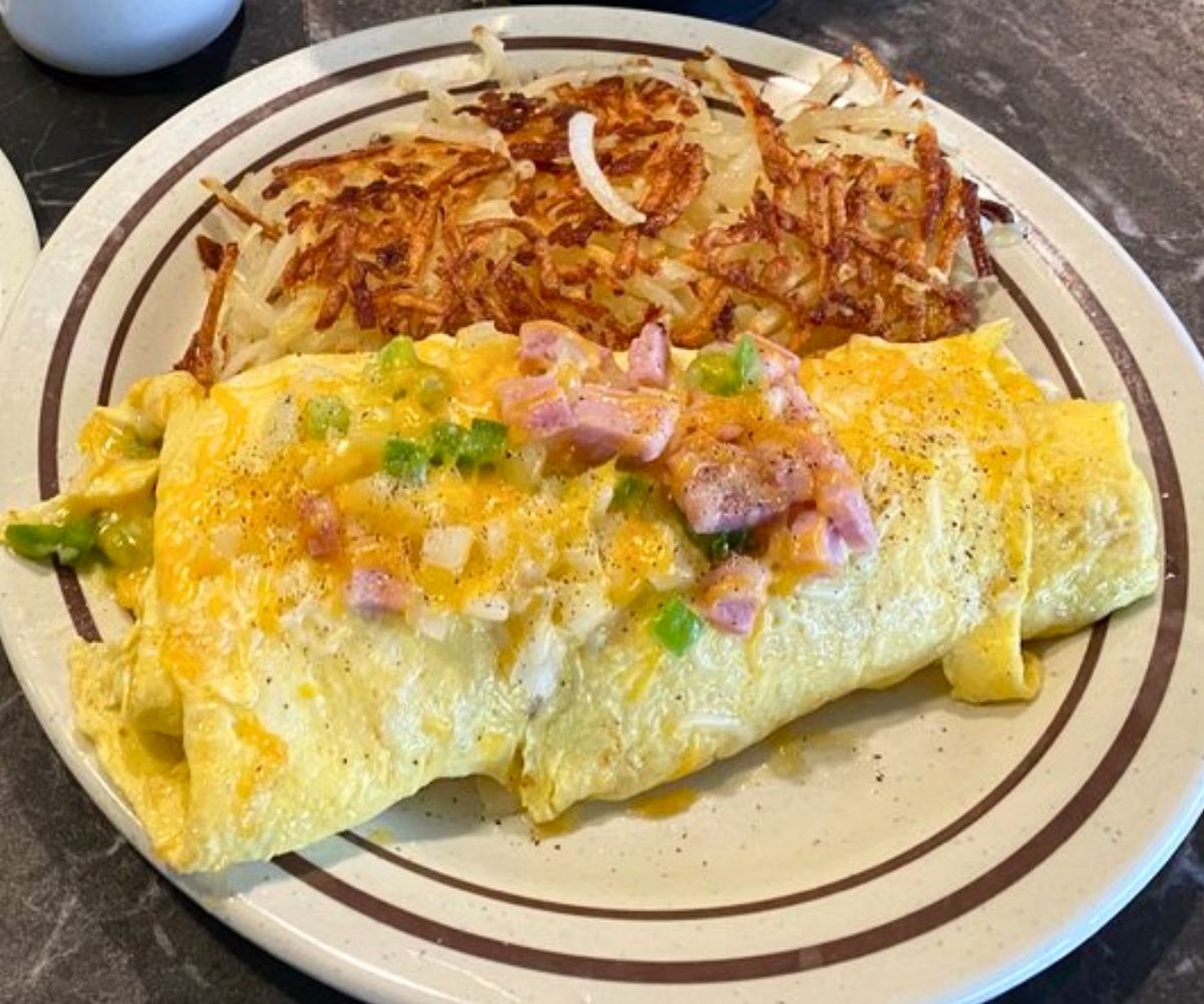 Western Omelet at The Shack on Broadway in Fargo, North Dakota