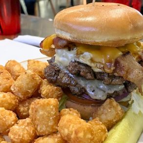 All Seven Burger at The Porch in Council Bluffs, IA