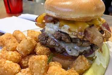 All Seven Burger at The Porch in Council Bluffs, IA