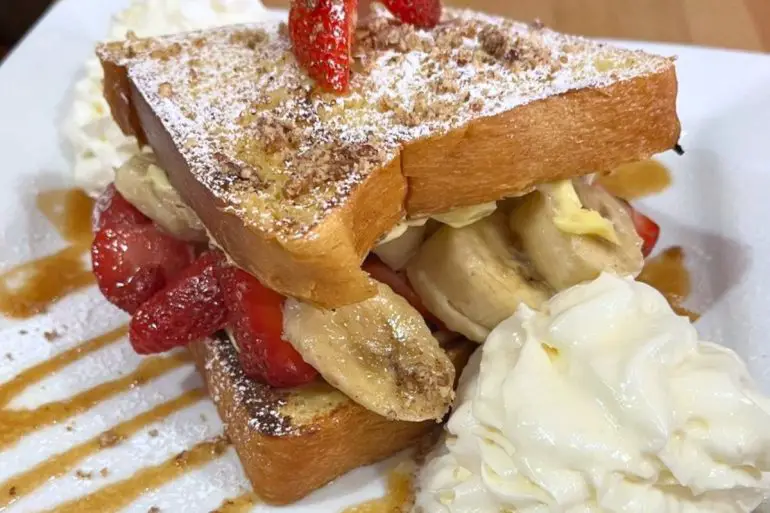 Viva la France French Toast at Ovo Frito Cafe in in Evanston, Illinois