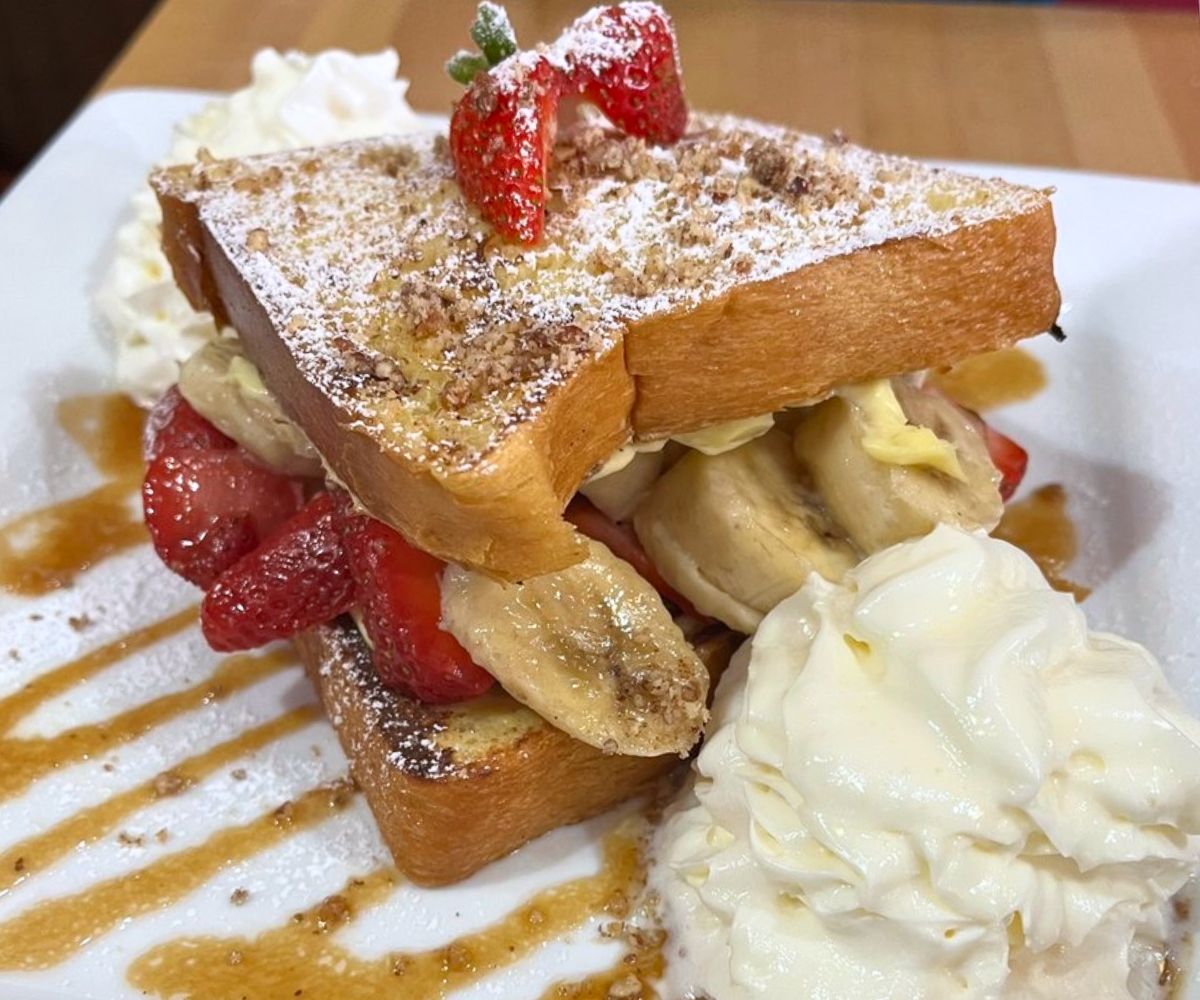 Viva la France French Toast at Ovo Frito Cafe in in Evanston, Illinois