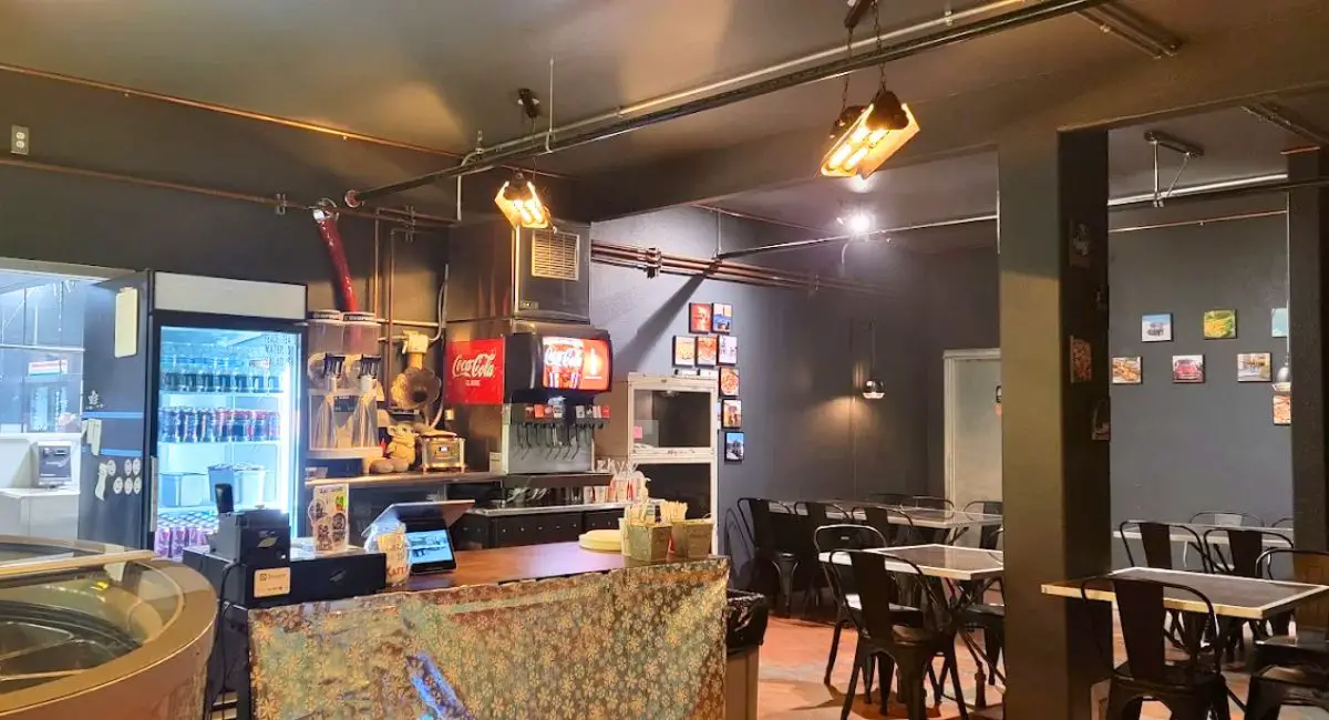 interior of The Hungry Robot in Fairbanks, AK