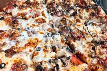 Coburg Colassus Pizza at Coburg Pizza Company in Coburg, Oregon