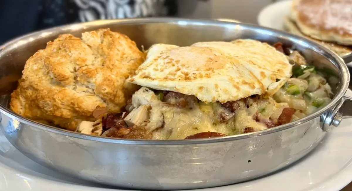 Kitchen Sink skillet at The Southern Kitchen in Arlington Heights, Illinois