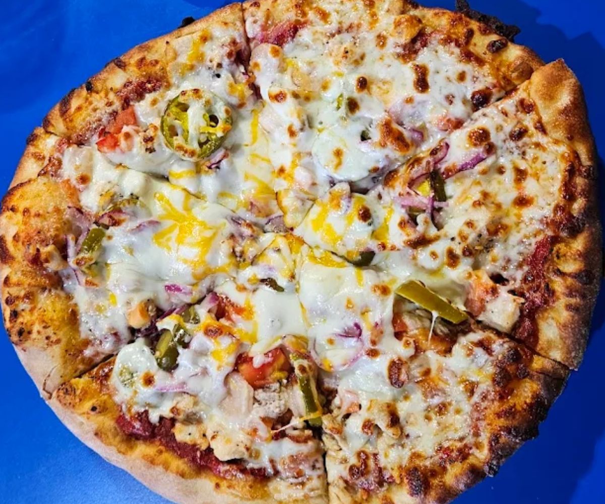 pizza at Wave Pizza Co in Grand Island, Nebraska