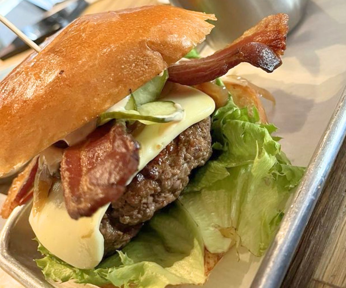 FTC Burger at Farmer & The Cow in Wilmington, Delaware