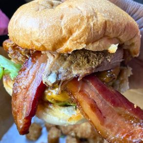 Rodeo King Burger at Farmer & The Cow in Wilmington, Delaware