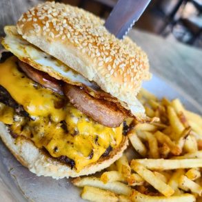 Big Kahuna Burger at Billy Yanks in Hamilton, OH