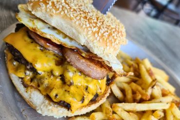 Big Kahuna Burger at Billy Yanks in Hamilton, OH