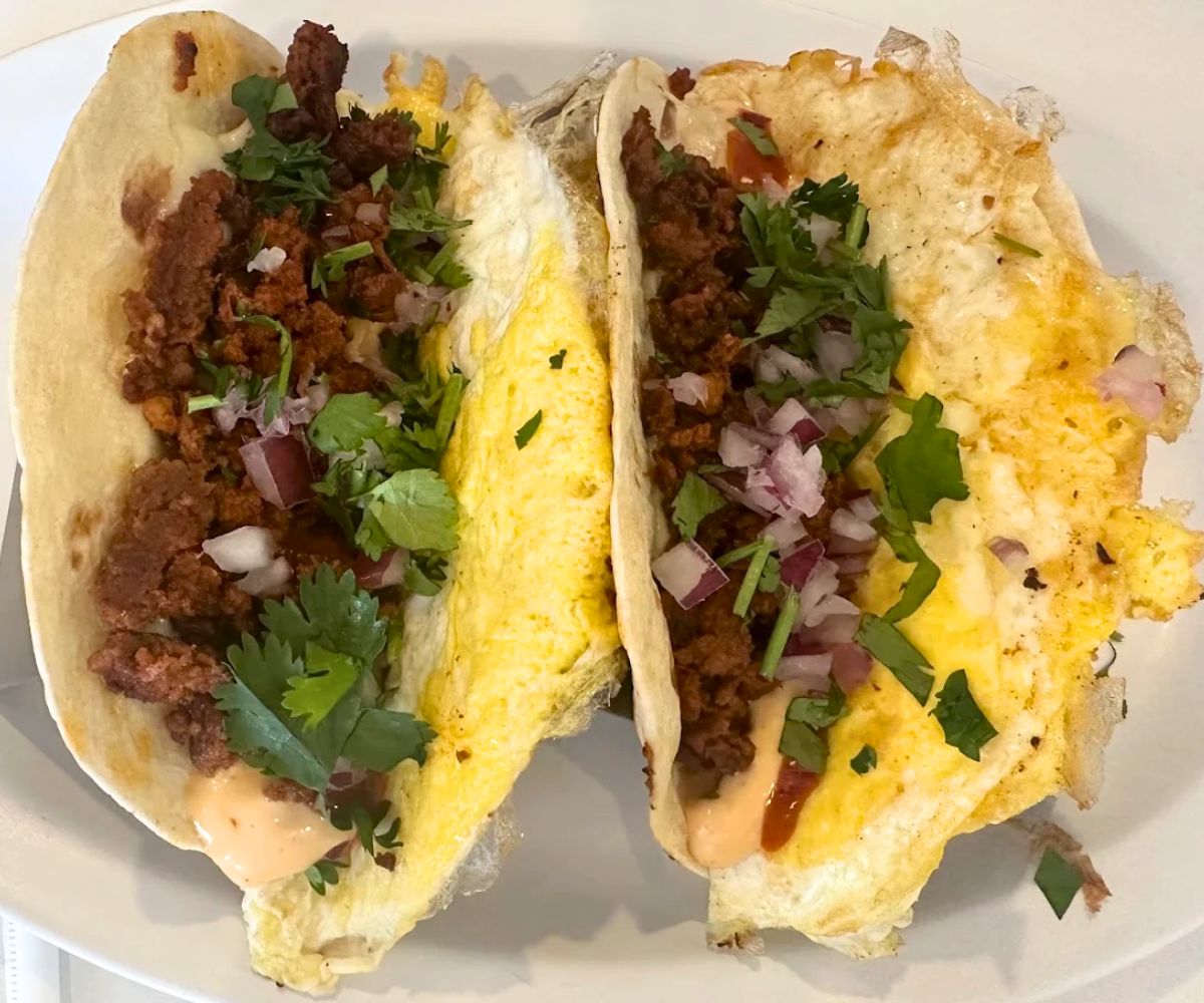 Breakfast Tacos at Southside Diner in Parma, Ohio