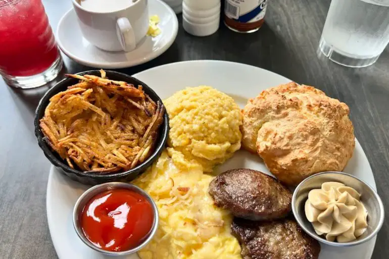 Delta Slam at Delta Biscuit Company in Monroe, Louisiana