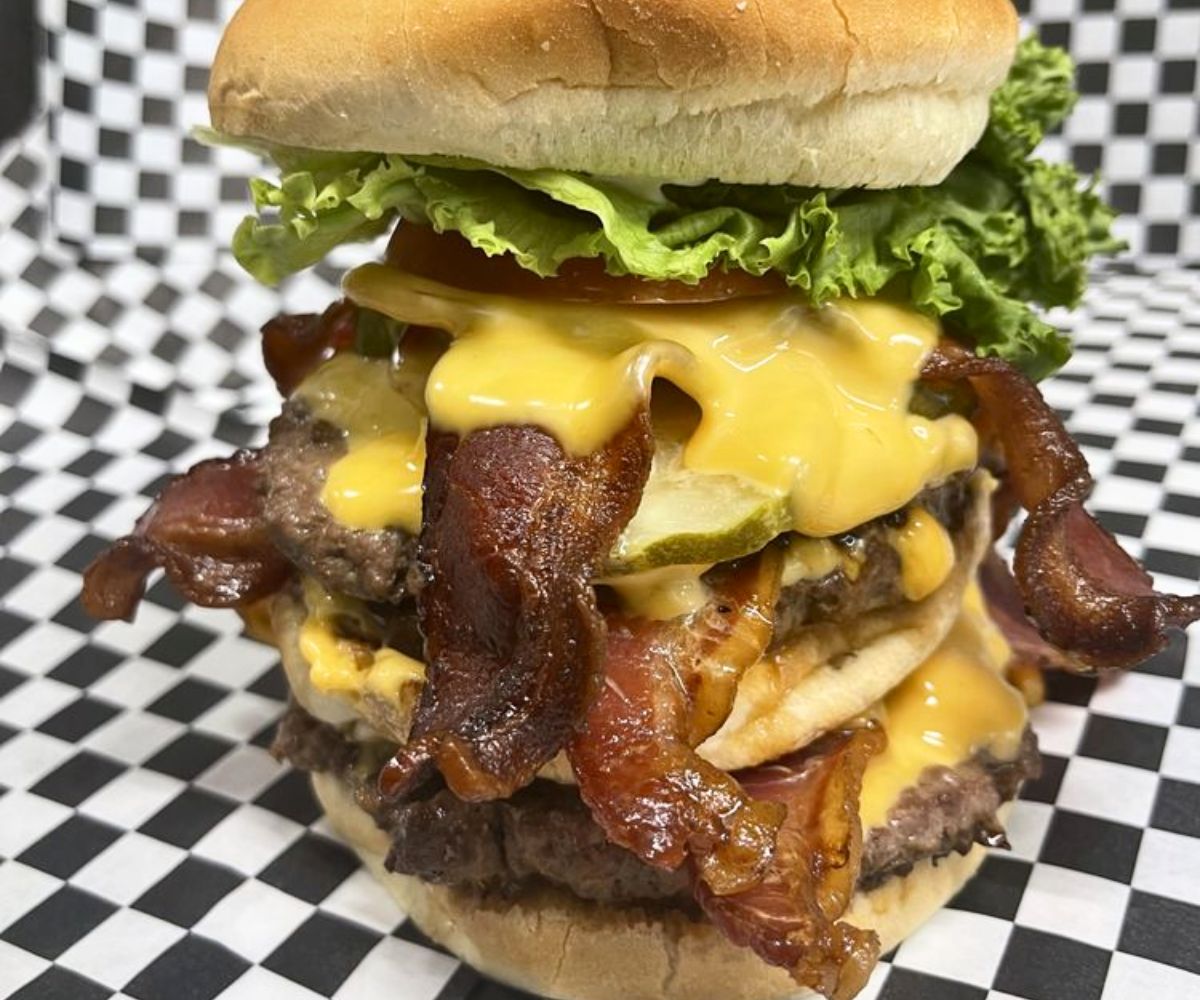 Hellcat Burger at The Burger Bunker in Great Falls, Montana