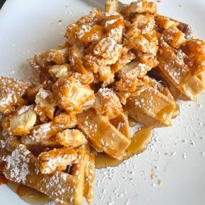 Chicken and Waffles at Southside Diner in Parma, Ohio