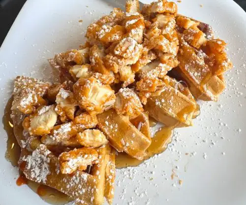 Chicken and Waffles at Southside Diner in Parma, Ohio