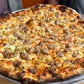 Zuppardi's Special at Zuppardi's Apizza in West Haven, Connecticut